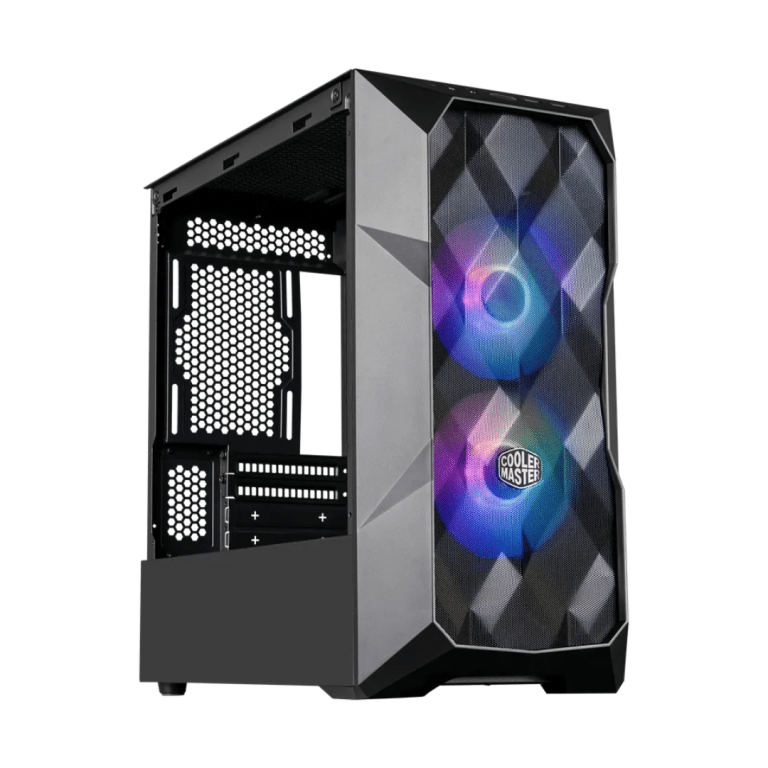 Case Cooler Master/td300 Masterbox Black Mesh Mini Tower Micro Atx 2x120mm Front - 884102096471 - TD300-KGNN-S00
