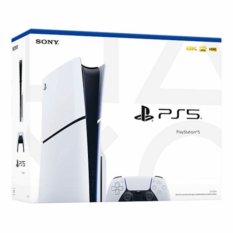 Consola De Juego Sony/ps5 Hw 2115 825gb/go Slim Digital Core Blanco - 711719021483 - 711719573463
