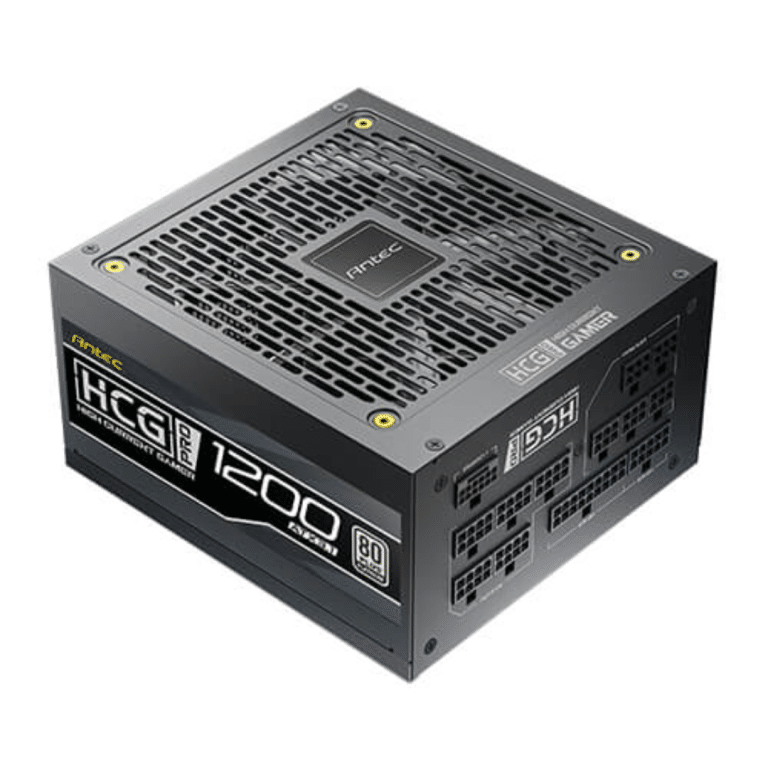Fuente Antec/fuente De Poder Hcg1200 Pro 1200w 80plus Platinium Pcie 5.1 - 0-761345-20018-9 - HCG1200PROPUS
