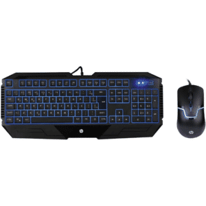 Hp Gk1100 Wired Gaming Keyboard + Mouse Combo, Led Backlit, Black (spanish) - Moq 10 Pcs. Per Master - New - 1 Year Manufacturer Warranty - 6948391228051