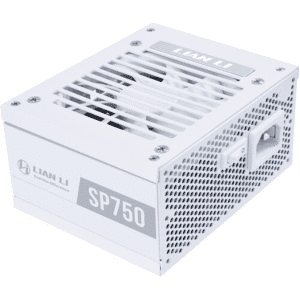 Lian Li SP750 V2 Gold 750W SFX Power Supply With 12V-2x6 Cable - Low Noise - 80 Plus Gold Efficiency - ATX 3.1 & Pcie 5.1 Compliant - Easy Cable Management - White (SP750G.W) | SKU PS-SP750G2 - PS - PS-SP750G2 - LIAN-LI - 840353049253 - SP750G.W