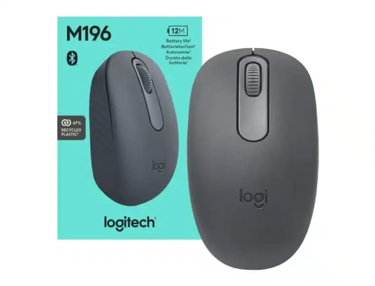 Logitech M196 BT MOUSE Graphite Gray  - 910-007456