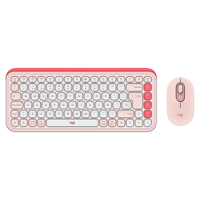Logitech POP ICON combo Rose LAT  - 920-013053
