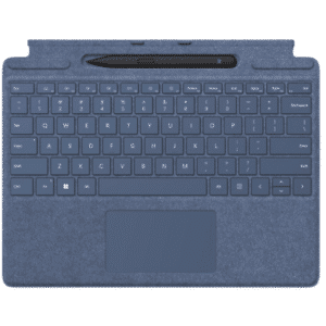 Microsoft Surface Pro Signature Keyboard With Slim Pen 2 Bundle, Sapphire Color Keyboard - New Factory Sealed - 1 Year Manufacturer Warranty - 8X8-00095