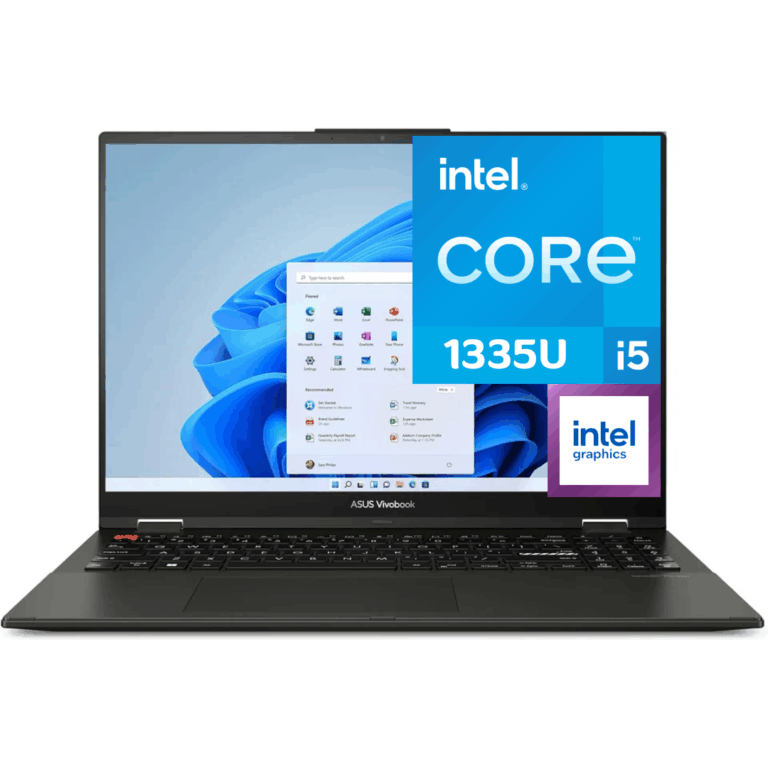 Laptop Asus Vivobook S16 Flip Intel Core I5 1335u (13va) 512gb Ssd Ram 8gb 16"  (1920x1200) *touchscreen* Windows 11 Home Midnight Black - Tp3604va-ws51t