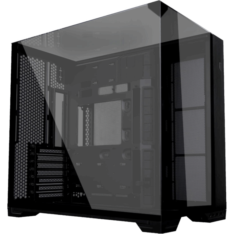 Case Gamer Lian Li O11vision Compact Black / Steel / Tempered Glass Atx Mid Tower Computer Case, Back Connect Support - O11vpx - Cs - Lian-li - O11vpx