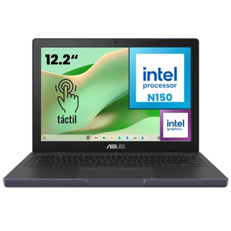 Asus Chromebook CR12 CR1204CTA-YZ84T 12.2" Touchscreen Rugged Chromebook - WUXGA - Intel N-series N150 - 8 GB - 64 GB Flash Memory - Mineral Gray - NB - AS-CR24T4T - ASUS - 197105886063 - CR1204CTA-YZ84T