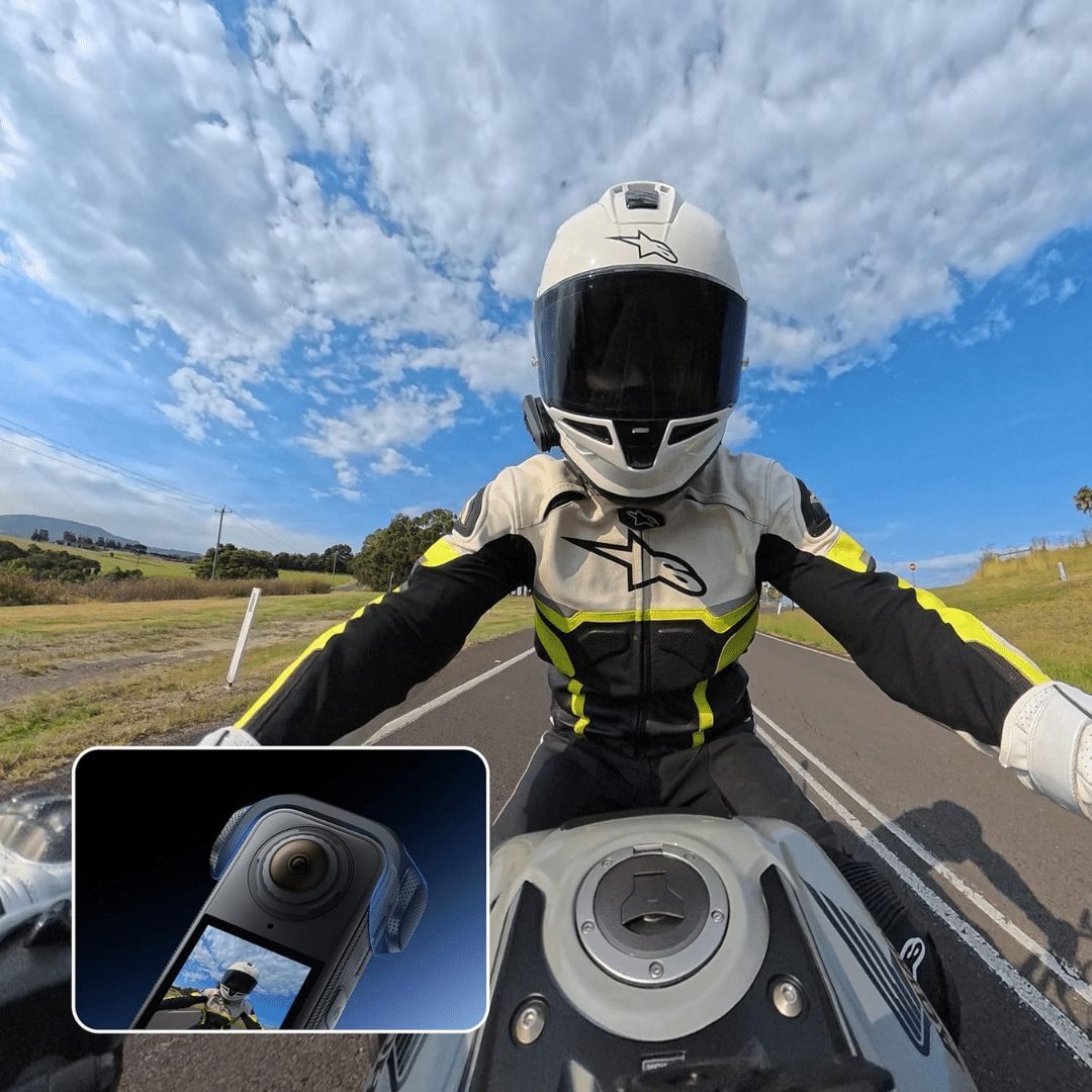Insta360 Insta360 Accessory CINSBAFR X4 Air Mic Windshield Retail AC 302493 CINSBAFR (6)