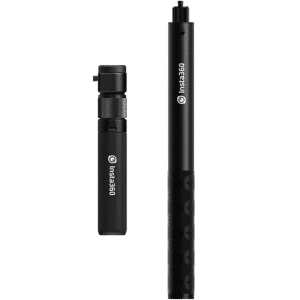 Insta360 Insta360 CINGBTH B BLT Time BDL f ONE X&R Handle Folding Tripod w SelfieStick AC 222180 CINGBTH/B