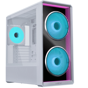 Lian-Li Lian-Li CS LAN217INFW LANCOOL 217 INF Steel 4mm TG 3xARGB fan White Retail CS 301518 LAN217INFW
