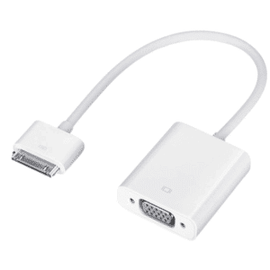 Apple Ipad2 Connector To Vga Adapter - New Factory Sealed - 1 Year Manufacturer Warranty - MC552AM/B