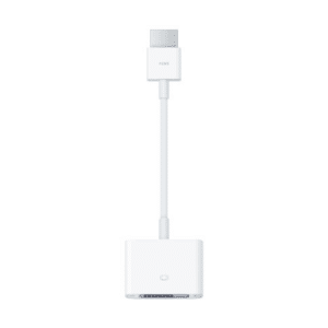 Apple Hdmi To Dvi Adapter - New Factory Sealed - 1 Year Manufacturer Warranty - MJVU2AM/A