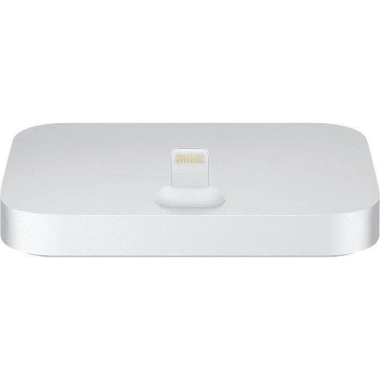 Apple Iphone Lightning Dock - Silver - New Factory Sealed - 1 Year Manufacturer Warranty - ML8J2AM/A