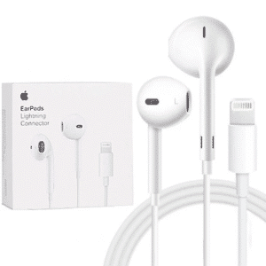 Apple Earpods With Lightning Connector - White - New Factory Sealed - 1 Year Manufacturer Warranty - MMTN2AM/A