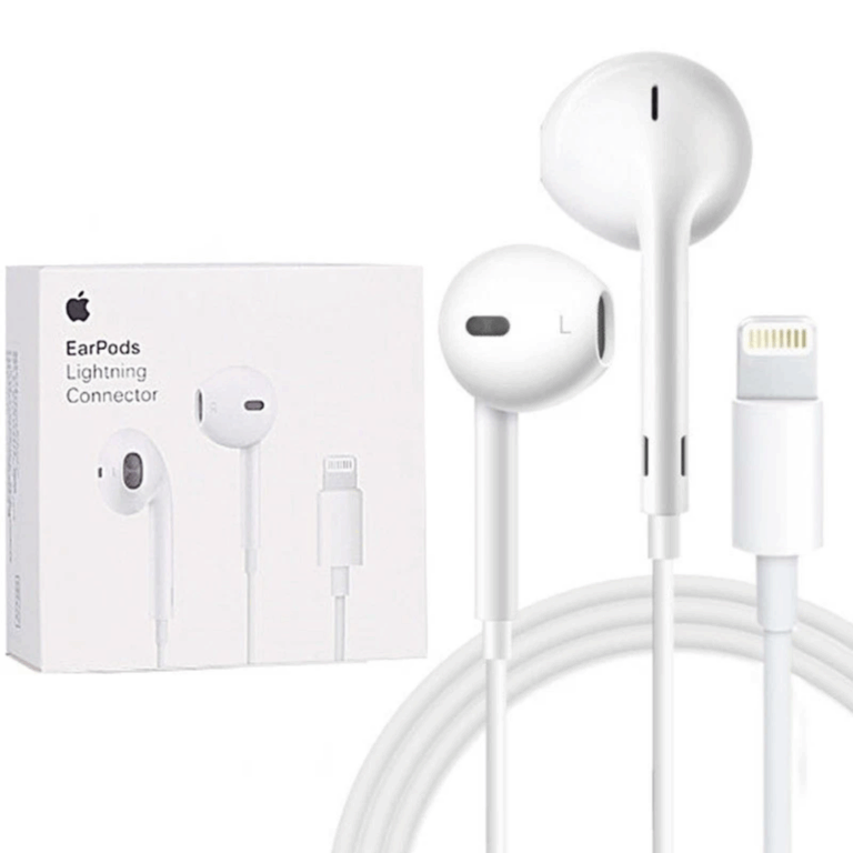 Apple Earpods With Lightning Connector - White - New Factory Sealed - 1 Year Manufacturer Warranty - MMTN2AM/A