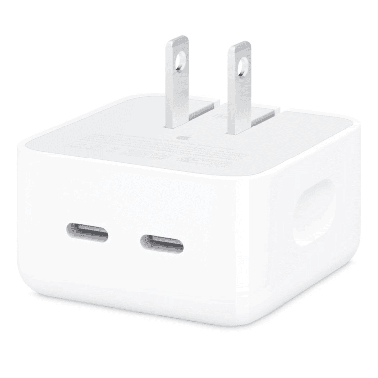 Apple 35w Dual Usb-c Port Compact Power Adapter - New Factory Sealed - 1 Year Manufacturer Warranty - MNWM3AM/A