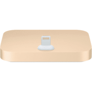 Apple Iphone Lightning Dock - Gold - New Factory Sealed - 1 Year Manufacturer Warranty - MQHX2AM/A