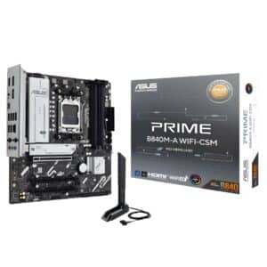 ASUS TeK ASUS MB PRIME B840M-A WIFI-CSM B840 AM5 max192GB DDR5 micro-ATX Retail MB 292938 PRIME B840M-A WIFI-CSM