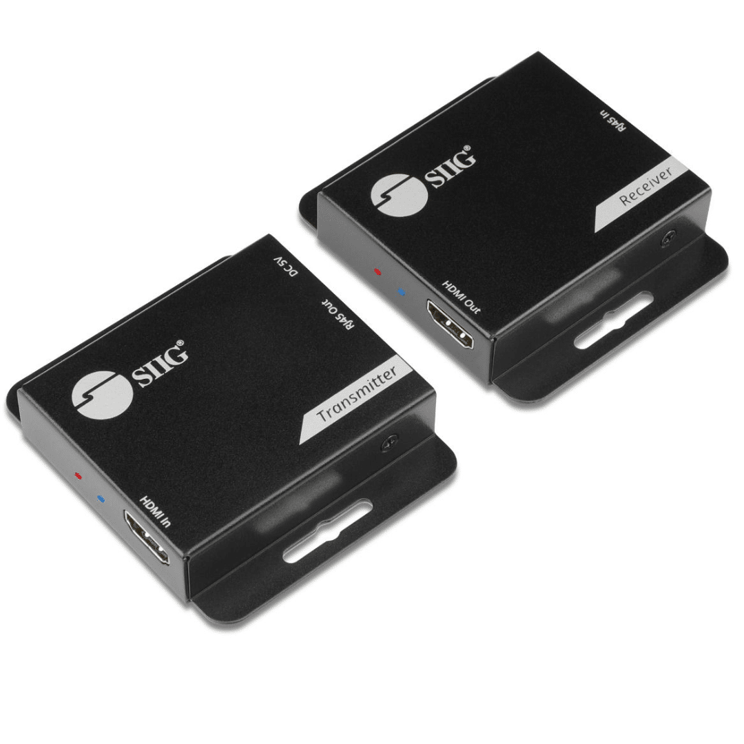SIIG SIIG Accessory CE-H3EX01-S1 HDMI Over Cat6 Extender 60m Brown Box AC 291338 CE-H3EX01-S1 (1)