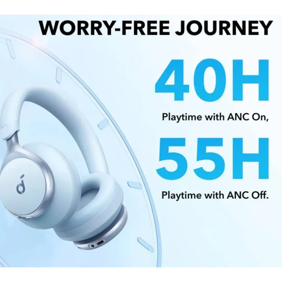 Soundcore - Space One - Headphones - Blue - Audio y Video - Auriculares - A3035Z31 (2)