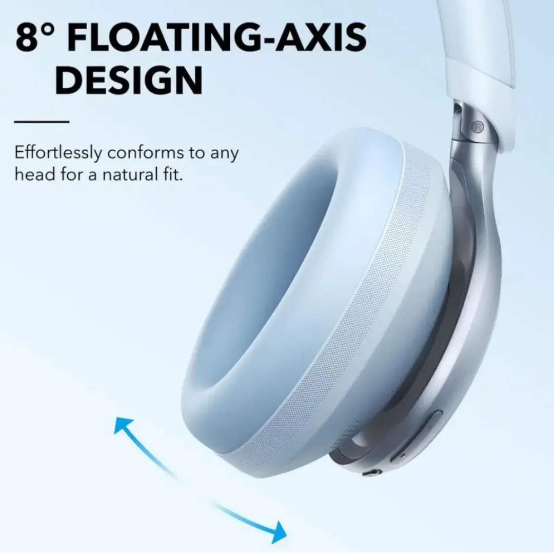 Soundcore - Space One - Headphones - Blue - Audio y Video - Auriculares - A3035Z31 (4)