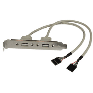 StarTech.com StarTech Accessory USBPLATE 2 Port USB A Female Slot Plate Adapter Retail AC 81650 USBPLATE