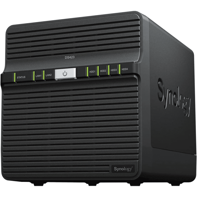Synology Synology NAS DS423 4-bay DiskStation (Diskless) Retail NT 274860 DS423