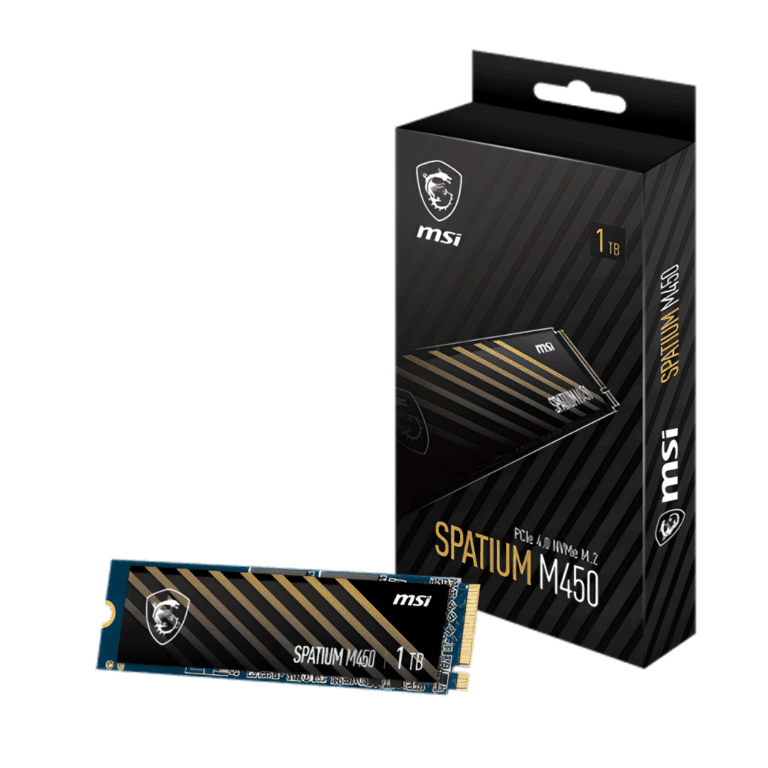 Disco Solido 1tb Msi Spatium M450 Pcie 4.0 Nvme- 4711377294454