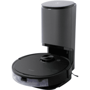 Ecovacs Deebot Max+ Robot Vacuum & Mop Black : All Floor Types, Hypoallergenic, Washable Filter, Auto Docking And Recharging, 200 Minute Runtime, Room-by-room Navigation - New Factory Sealed - Balance of Manufacturer Warranty - OZN10X+