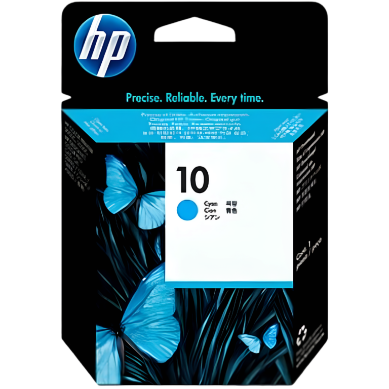 Hp Cyan No 10 Printhead - New Factory Sealed - 1 Year Manufacturer Warranty - C4801A