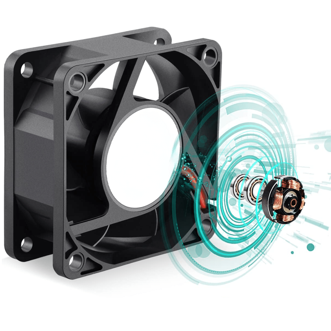 iStarUSA iStarUSA Fan DD-FAN60-126025BM 60mm 2-Balls Bearing Fan Brown Box FN 247781 DD-FAN60-126025BM (4)