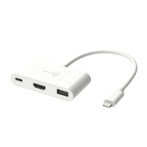 j5create j5create AC JCA379EW USB-CR to HDMI & USB Type-A with Power Delivery Retail AC 302119 JCA379EW