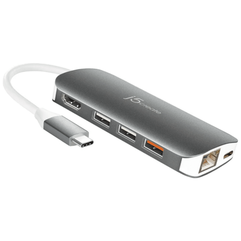 j5create j5create Accessory JCD383 USB-C Multi Adapter 9 Functions in 1 Retail AC 302102 JCD383