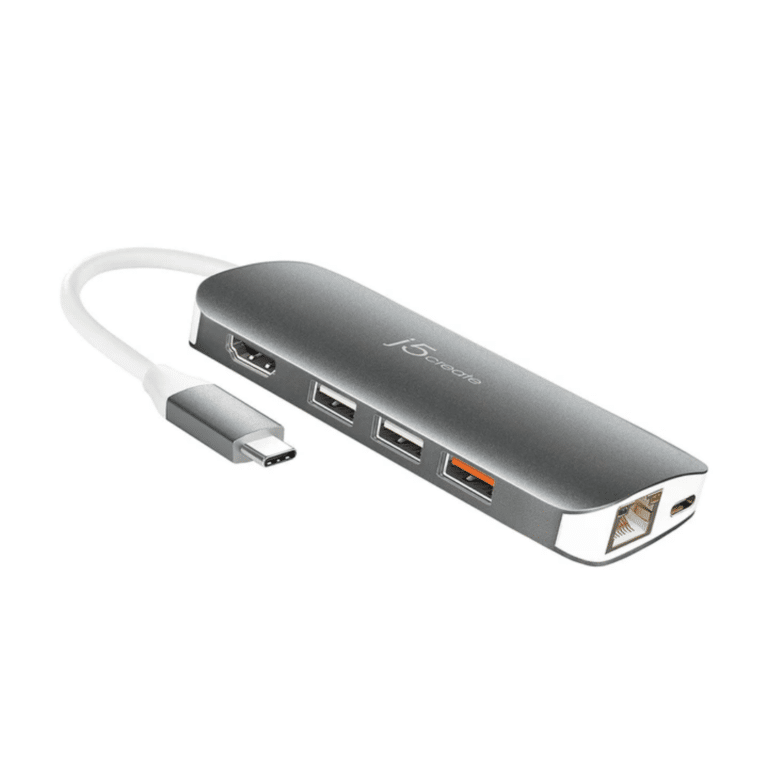j5create j5create Accessory JCD384 USB-C Multi Adapter 10 Functions in 1 Retail AC 302101 JCD384