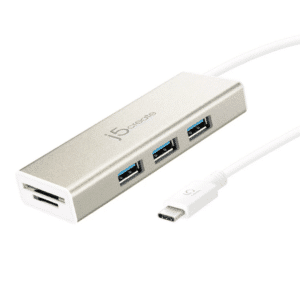j5create j5create Accessory JCH347 USB-C3.1 3-Port HUB with SD  microSD Card Reader RTL AC 302143 JCH347