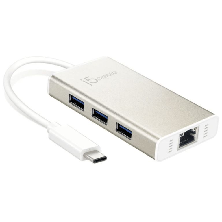 j5create j5create Accessory JCH471 USB-C Multi-Adapter Gigabit Ethernet USB3.1 HUB RTL AC 302145 JCH471