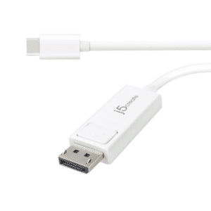 j5create j5create Cable JCA141 USB-C to 4K DisplayPort Cable Retail CB 302079 JCA141