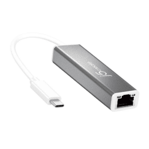 j5create j5create Network JCE133G USB-C to Gigabit Ethernet Adapter Retail NT 302099 JCE133G