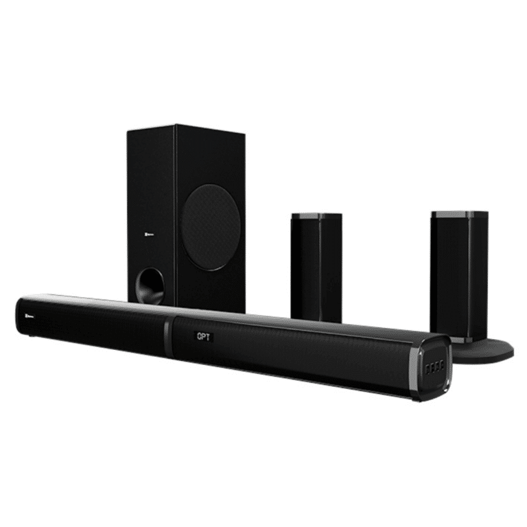 Klip Xtreme - Sound bar - Black - 5.1ch Wireless Subwoofer - Audio y Video - Parlantes / Bocinas / Cornetas - KSB-600