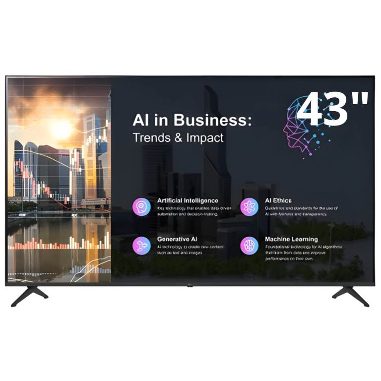 LG 43" PK640S Series UHD Signage TV With Webos 25 & Easy Content Management - MON - LG-43PK640 - LG - 195174132920 - 43PK640S0UB