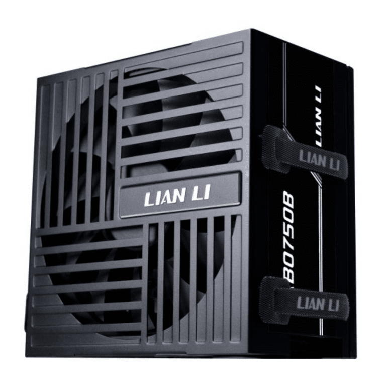 Lian Li RB750 80 Plus Bronze Non Modular - Low-noise ATX 750 Watt Power Supply W/ 12+4Pin Connector - ATX 3.1 & Pcie 5.1 Compliant - Cable Management - 135mm Larger Fan - Active PFC - Black (RB0750B) - PS - PS-RB7503 - LIAN-LI - 840353050471 - RB0750B