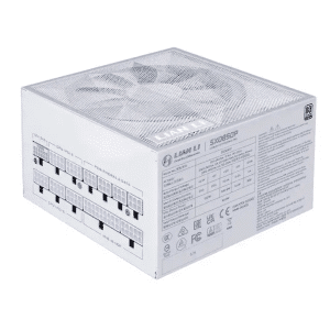 Lian Li SX 850W Full Modular ATX Form Factor Power Supply With 12V-2x6 Cable - ATX 3.1 & PCIE 5.1 Compliant, Cybenetics Platinum Efficiency - 100 Percent Japanese 105C Capacitors - White (SX0850P.W) - PS - PS-SX85PW2 - LIAN-LI - 840353051799 - SX0850P.W
