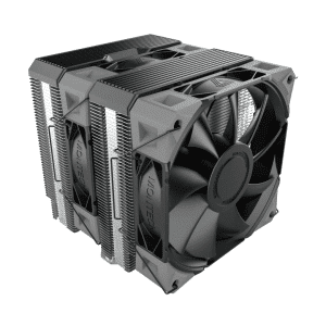 MONTECH NX600 Dual-tower CPU Air Cooler With 6 Heatpipes & Premium Top Cover | 28 Mm E28 Premium Fan 2000RPM PWM | Soldered Copper Base | Superior Heat Dissipation | All Intel & AMD Socket Support | Black - FAN - FAN-NX6B1 - MONTECH - NX600B