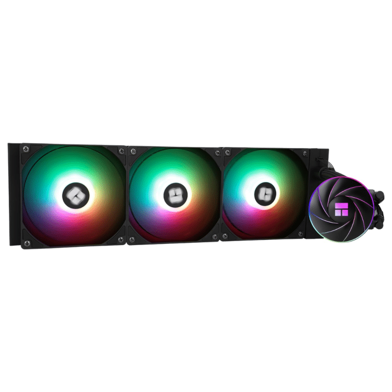 Thermalright Aqua Elite 360 V5 ARGB Black AIO CPU Cooler, ARGB PWM Cooler Fans With 2000RPM, For Intel Lga1150/1151/1155/1156/1200/1700/1851, Amd: AM4/AM5, Case 360mm AIO Radiator - FAN - FAN-AQUA55 - THERMALRIG - 814256018548 - AQUA ELITE 360 ARGB BLACK V5