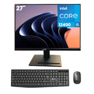 Aio Altek 270aiopc Intel Core I5 12400 (12va) Ssd1tb M.2 Ram 16gb 27" Teclado Y Mouse Inalambrico Incluye Programas Instalados
