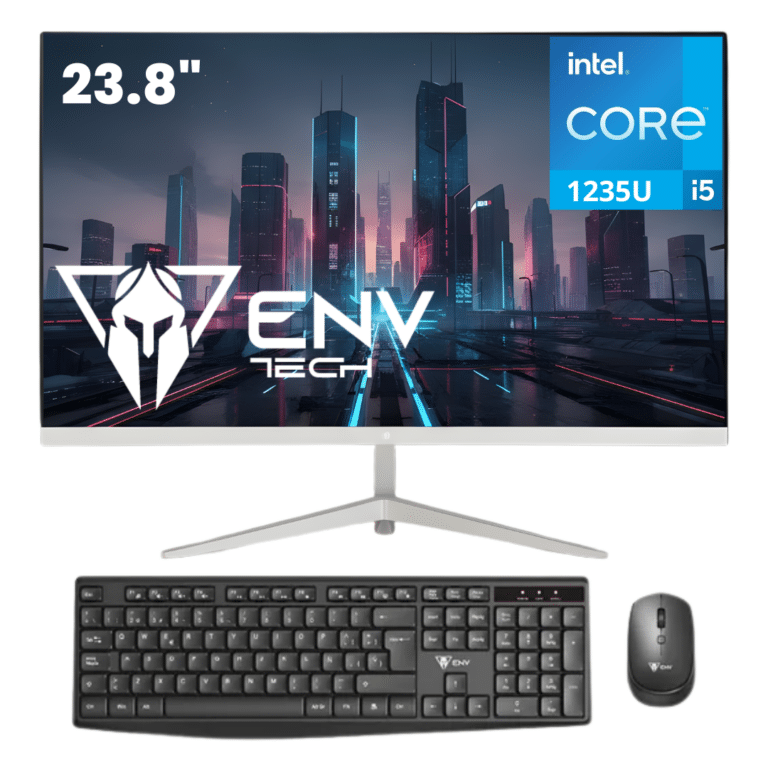 Aio Env Intel Core I5 1235u Ram 16gb Ddr4 Ssd 512gb M.2 Nvme 23.8" Fhd (1920*1080) Va Freedos ( Incluye Teclado Y Mouse Inalambrico)- 1eenv9193