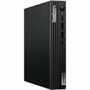 Lenovo ThinkCentre M75q Gen 5 12RQ000MUS Desktop Computer - AMD Ryzen 7 PRO 8700GE - 16 GB - 512 GB SSD - Tiny - Black - AMD PRO 600 Chip - Windows 11 Pro - AMD Radeon 780M DDR5 SDRAM - English Keyboard - IEEE 802.11ax Wireless LAN - 90 W - Lenovo - Desktop Computer - 1174 - A300-KS4741 - KS4741 - 0198153743452 - 12RQ000MUS