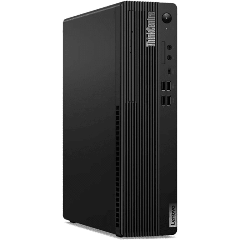 Lenovo ThinkCentre M70s Gen 5 12U3000UUS Desktop Computer - Intel Core i5 14th Gen i5-14400 - 16 GB - 512 GB SSD - Small Form Factor - Black - Intel Q670 Chip - Windows 11 Pro - Intel UHD Graphics 730 DDR5 SDRAM - DVD-Writer - English Keyboard - IEEE 802.11ax Wireless LAN - 260 W - Lenovo - Desktop Computer - 1174 - A300-JV9015 - JV9015 - 0198153877737 - 12U3000UUS