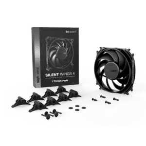 be quiet! be quiet! Fan BL094 Silent Wings 4 120mm PWM high-speed Black Retail FN 288450 BL094