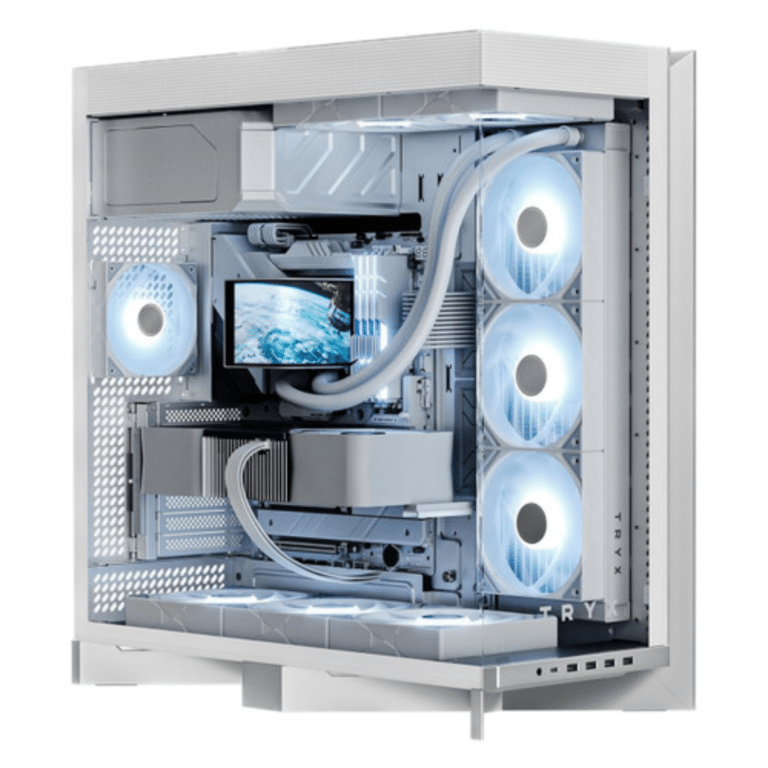 TRYX TRYX Case C-L700N-NN0H-G0W LUCA L70 Midtower White E-ATX USB3.2 Type-C Retail CS 294034 C-L700N-NN0H-G0W